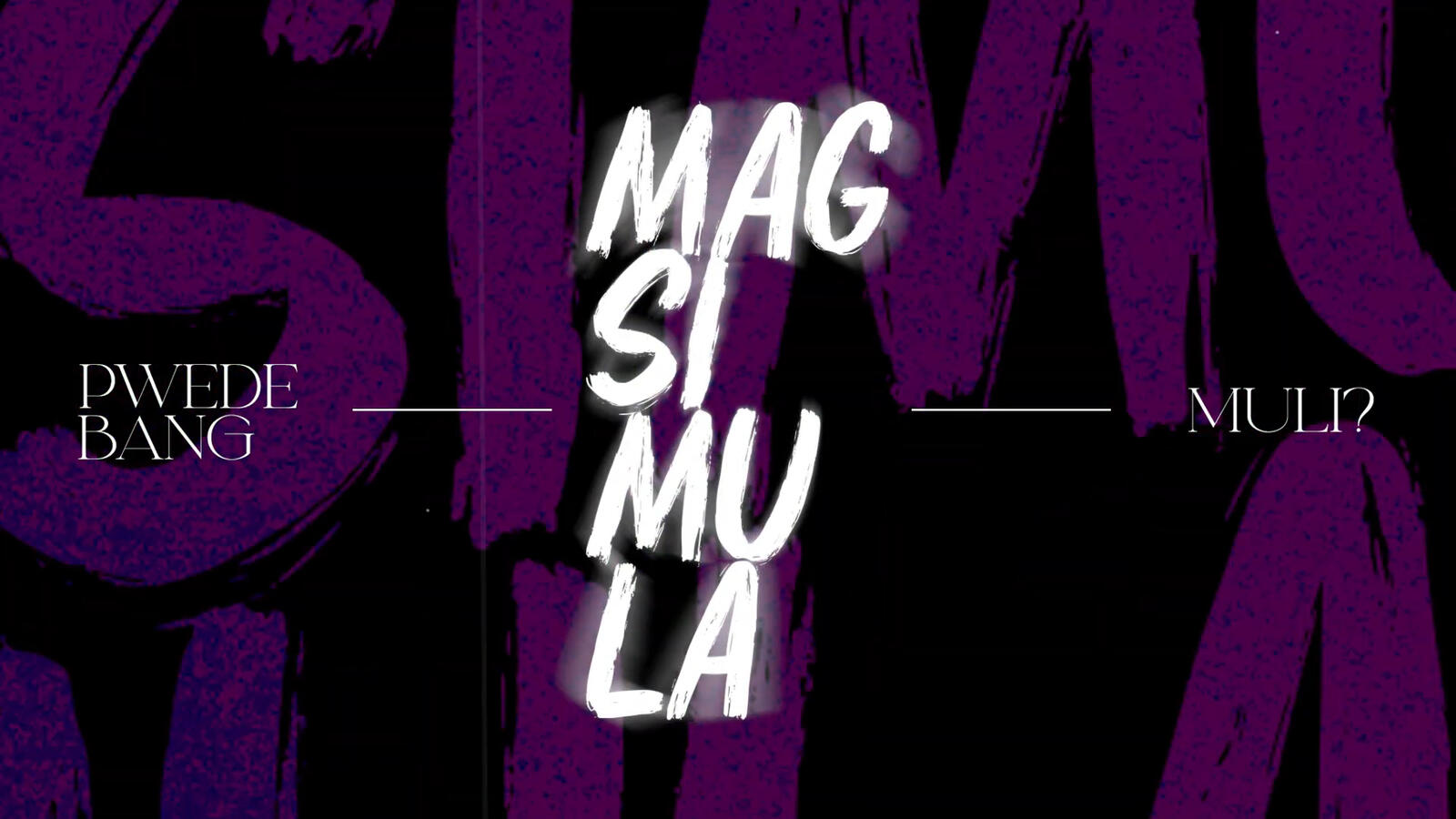Pwede Bang Magsimula Muli?
